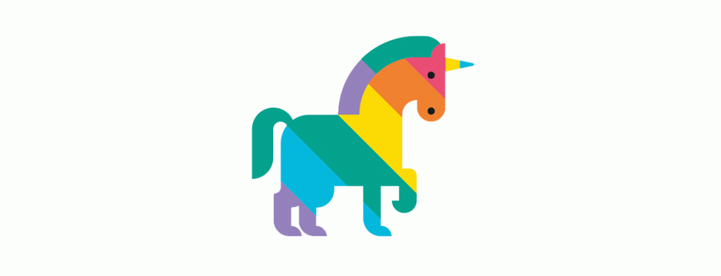 unicornio arco iris